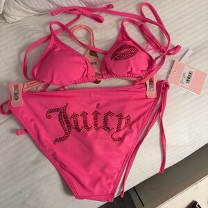 Juicy Couture Vibrant Pink Bikini